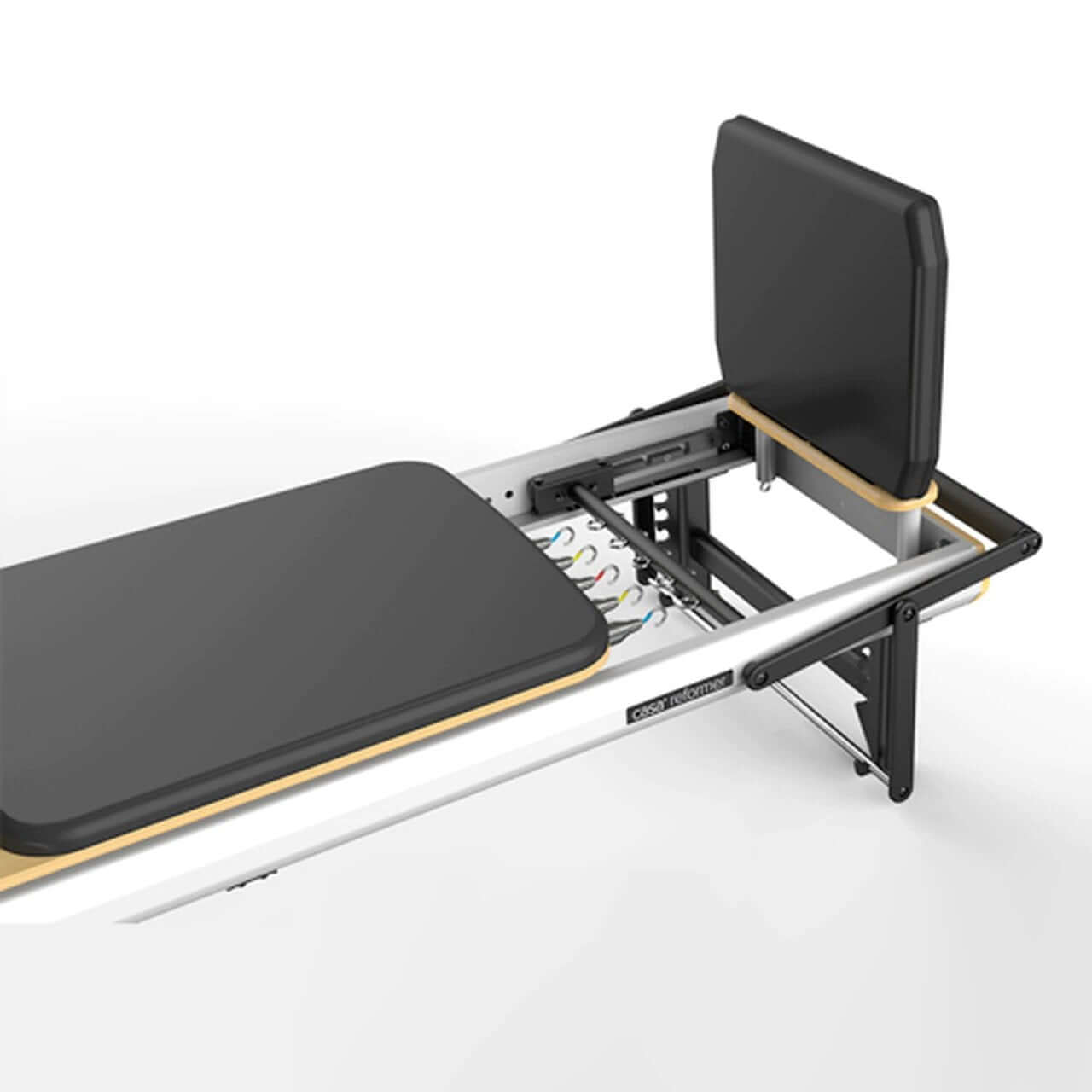 Five spring system of Peak Pilates Casa Reformer