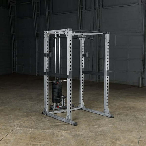 Body-Solid GPR378P4 Pro Power Rack Gym Package
