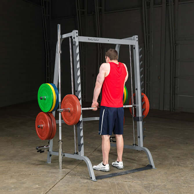 Body Solid GS348QP4 Series 7 Smith Gym, view 22, RecovAthlete