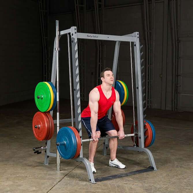 Body Solid GS348QP4 Series 7 Smith Gym, view 11, RecovAthlete