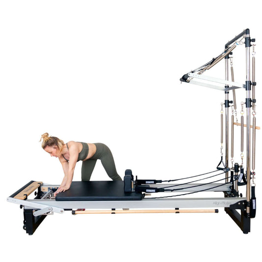 Align Pilates A8 Pro Reformer with Tower, view 2, RecovAthlete