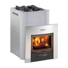 Harvia PRO 36 DUO 31kW Wood Burning Sauna Stove | WK360SLUX