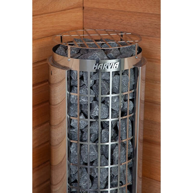 Harvia Cilindro Half Electric Heater, view 3, RecovAthlete