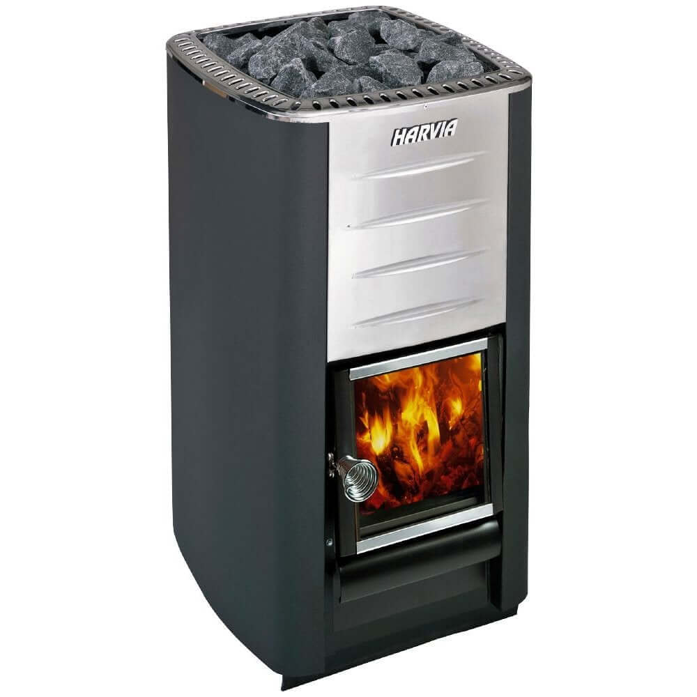Harvia M3 16.5kW Wood Burning Sauna Stove | WKM3, RecovAthlete