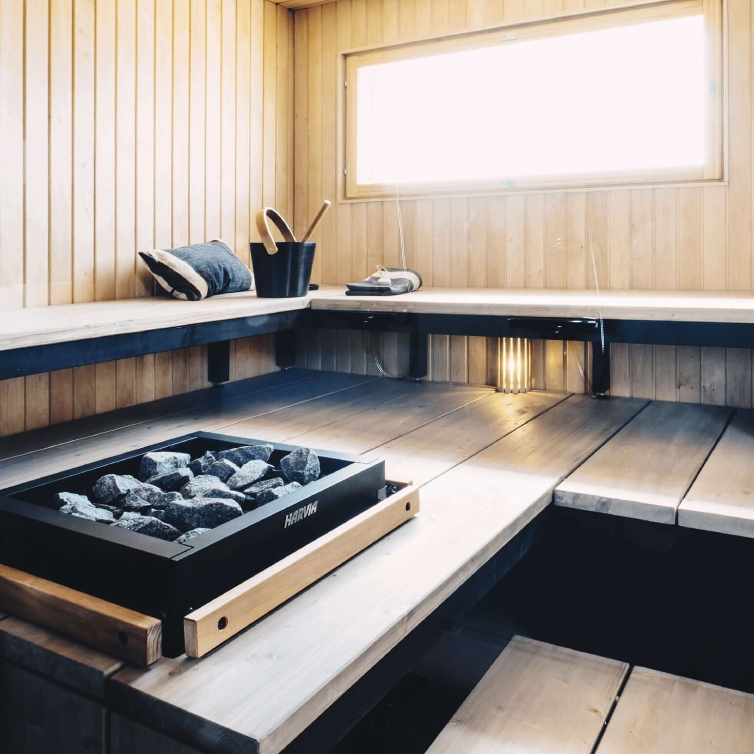 Harvia Virta Combi 6kW Electric Sauna Heater & Steamer | HL60SA, view 6, RecovAthlete