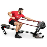 Horizontal rowing feature of RX3200 trainer