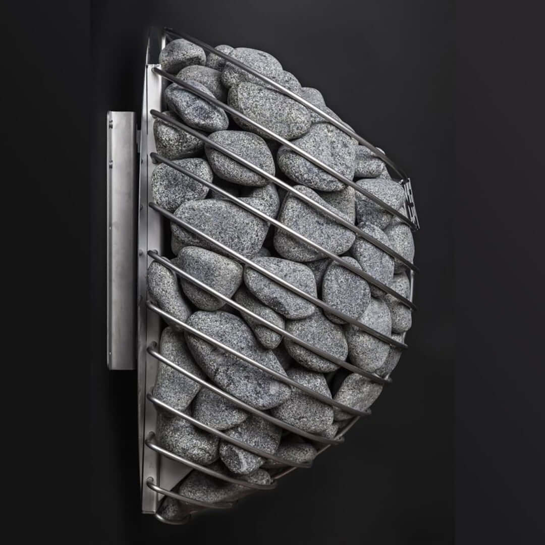 HUUM DROP Electric Heater w/ UKU Wifi Controller and Stones, view 4, RecovAthlete