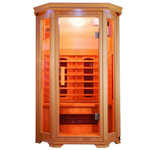 Sunray Heathrow 2 Person Hemlock Sauna HL200W