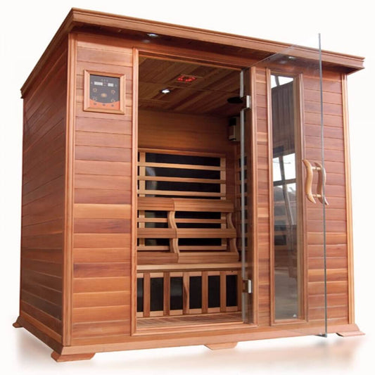 Sunray Savannah 3-Person Infrared Sauna HL300K, RecovAthlete