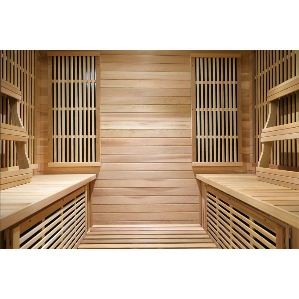 Sunray Roslyn 4 Person Cedar Sauna HL400KS, view 2, RecovAthlete
