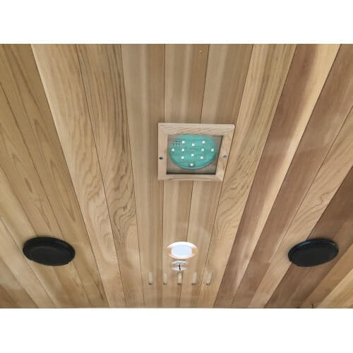 Sunray Roslyn 4 Person Cedar Sauna HL400KS, view 6, RecovAthlete