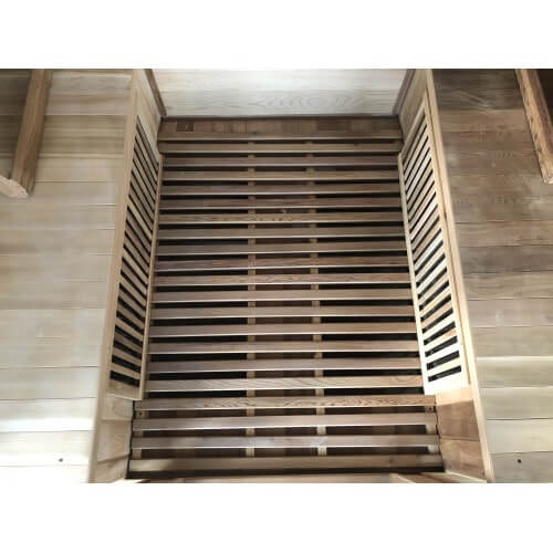 Sunray Roslyn 4 Person Cedar Sauna HL400KS, view 4, RecovAthlete