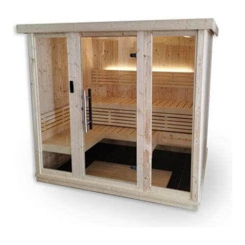 Saunalife Model X7 Indoor Home Sauna 6 Person | Xperience-Series, view 4, RecovAthlete