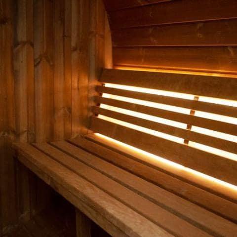 SaunaLife Model E8 Sauna Barrel | ERGO Series, view 4, RecovAthlete