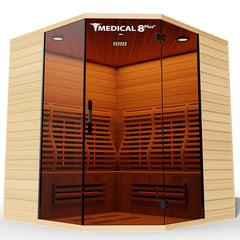 Medical 8 Plus V2 Ultra Full-Spectrum | Ultimate Hot Yoga Sauna