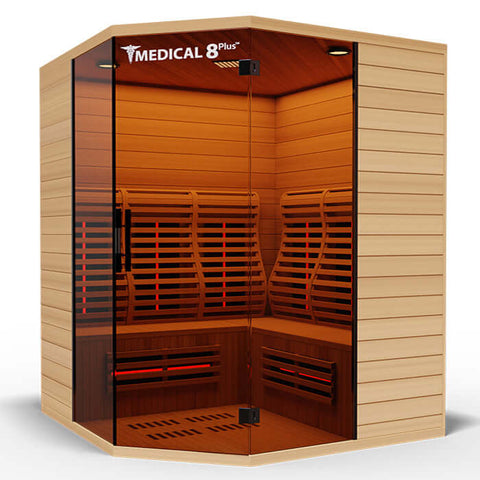 Medical 8 Plus V2 Ultra Full-Spectrum Sauna
