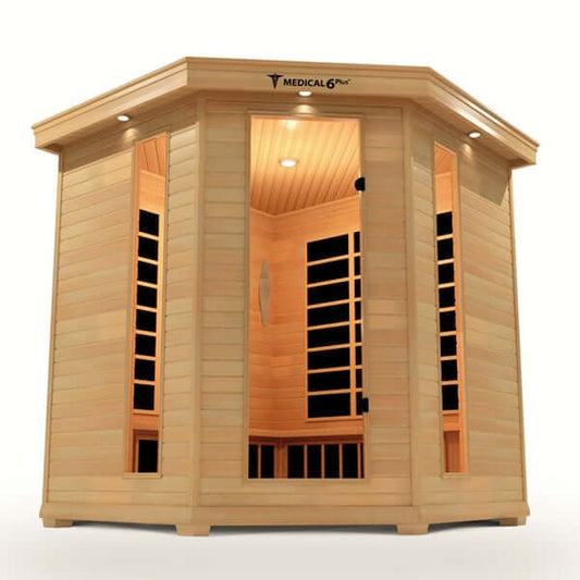 Medical Sauna 6 Plus Full Spectrum Infrared Sauna | 4-6 Person