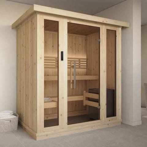 SaunaLife Model X6 4 Person Indoor Home Sauna Xperience-Series, view 2, RecovAthlete