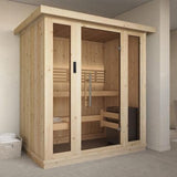 SaunaLife Model X6 4 Person Indoor Home Sauna Xperience-Series