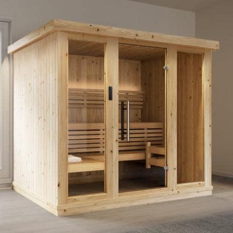 Saunalife Model X7 Indoor Home Sauna 6 Person | Xperience-Series, view 2, RecovAthlete