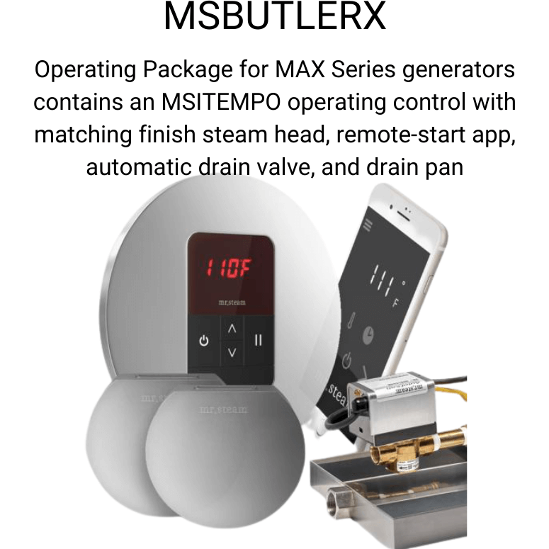 Mr. Steam MS MAX Series 20KW Steam Shower Generator, view 5, RecovAthlete