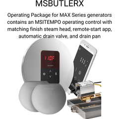 Mr. Steam MS MAX Series 20KW Steam Shower Generator, view 5, RecovAthlete