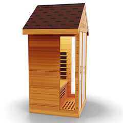 Medical Nature 5 Outdoor Sauna | Ultimate Hot Yoga Sauna side view