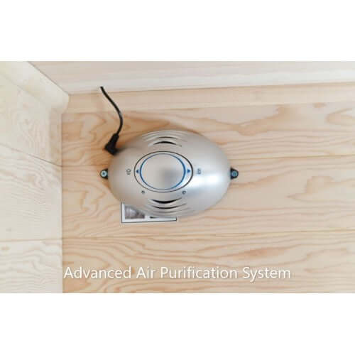 Sunray Barrett 1 Person Hemlock Sauna HL100K2, view 4, RecovAthlete