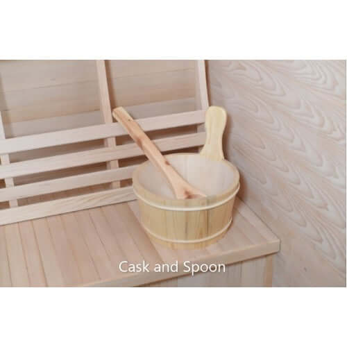 SunRay Tiburon 4-Person Indoor Traditional Sauna HL400SN, view 6, RecovAthlete