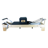Align Pilates M8 Pro Maple Wood Reformer and Sitting Box Bundle