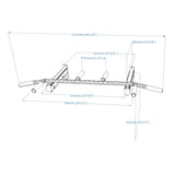 BenchK Steel Pull Up Bar Attachment