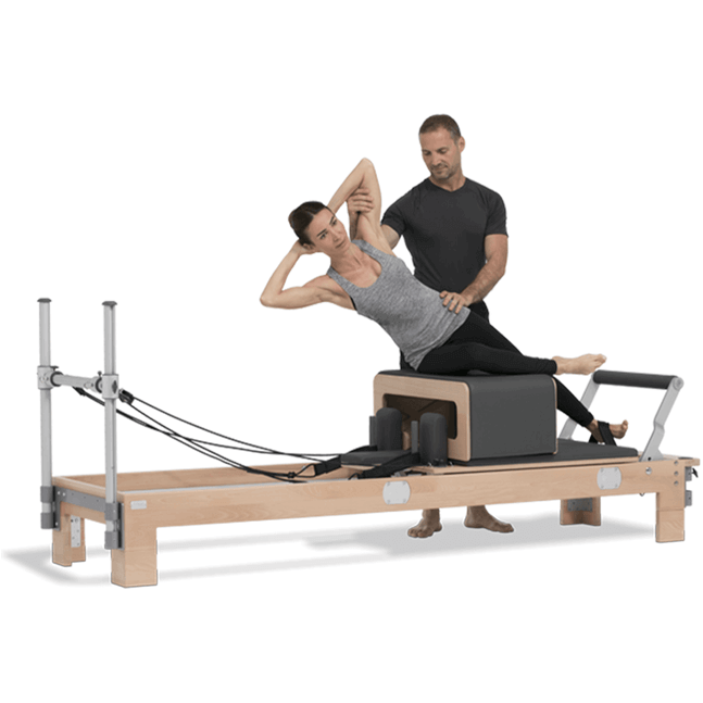Perfect for home or studio use: BASI Pilates Reformer
