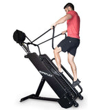 RopeFlex RX4400 Spartan Climb Combo Machine full view showing rope trainer and incline treadmill"