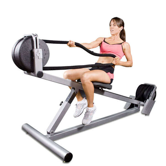 Ropeflex RX3300 Vortex Dual Drum Rowing Machine, view 2, RecovAthlete