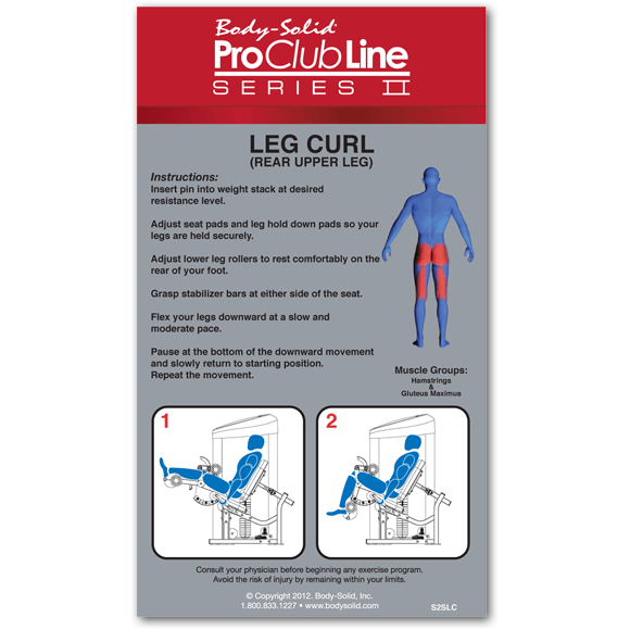 Body-Solid Pro Clubline S2SLC Series II Leg Curl
