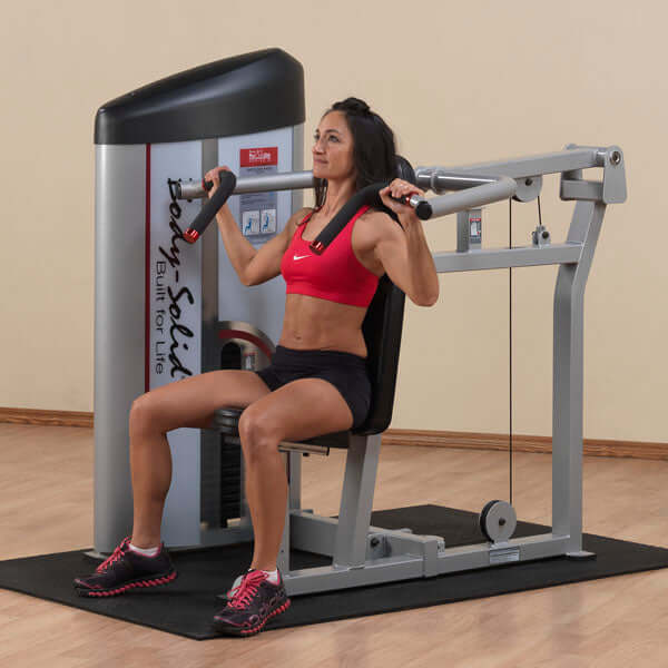 Body-Solid Pro Clubline S2SP Series II Shoulder Press, view 3, RecovAthlete