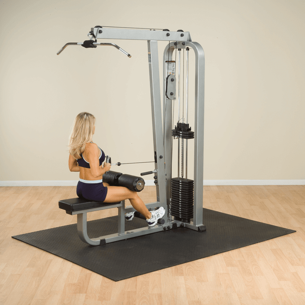 Body-Solid Pro Clubline SLM300G Lat Mid Row, view 2, RecovAthlete