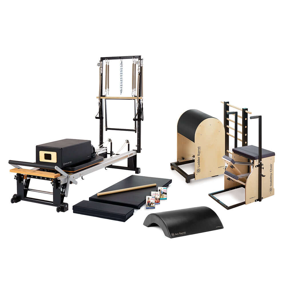 Merrithew™ Pilates One-On-One Studio Bundle Black Color