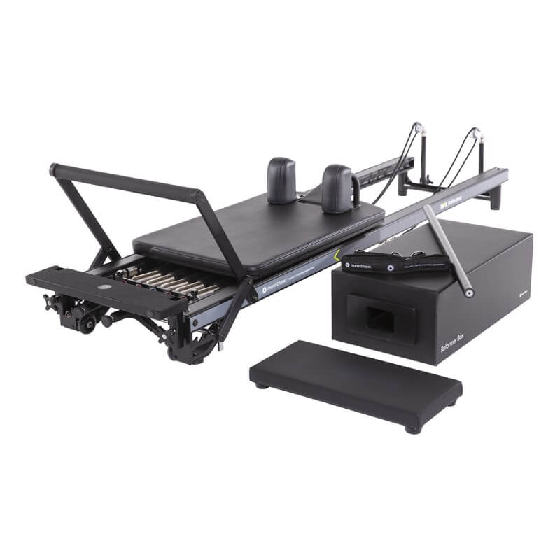 Merrithew MPX Reformer Package with Vertical Stand, view 2, RecovAthlete