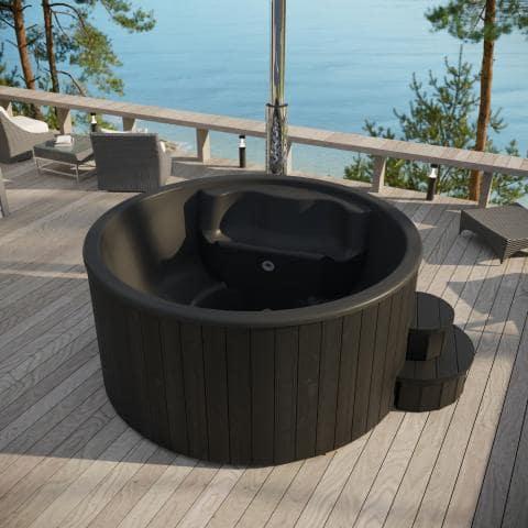 SaunaLife Model S4 Wood-Fired Hot Tub