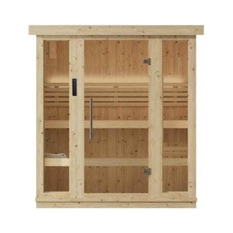 SaunaLife Model X6 4 Person Indoor Home Sauna Xperience-Series, view 3, RecovAthlete
