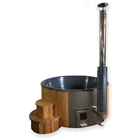 SaunaLife S4 6 Person Wood Fired Hot Tub
