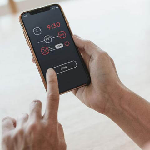 Saunum AirIQ Wi-Fi Programmable Multi-Function Sauna Heater Control, view 2, RecovAthlete