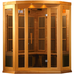 MX-K356-01 Maxxus Low EMF FAR Infrared Sauna Canadian Red Cedar - My Sauna World