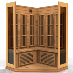 MX-K356-01 Maxxus Low EMF FAR Infrared Sauna Canadian Red Cedar - My Sauna World