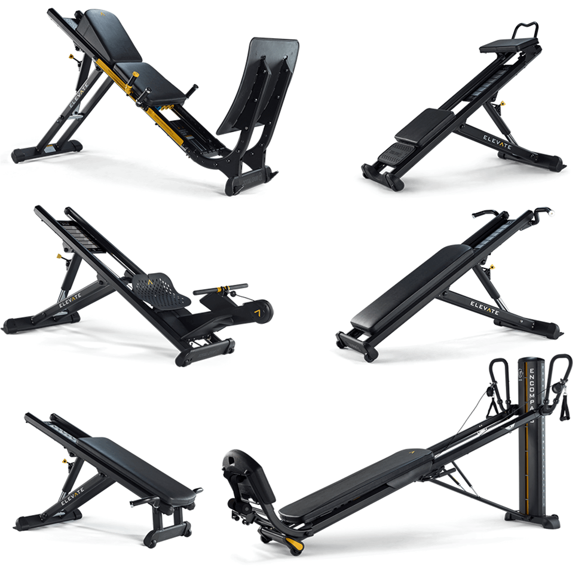 Total Gym ELEVATE Super Circuit Encompass Core Gym Equipment Package - Recovathlete