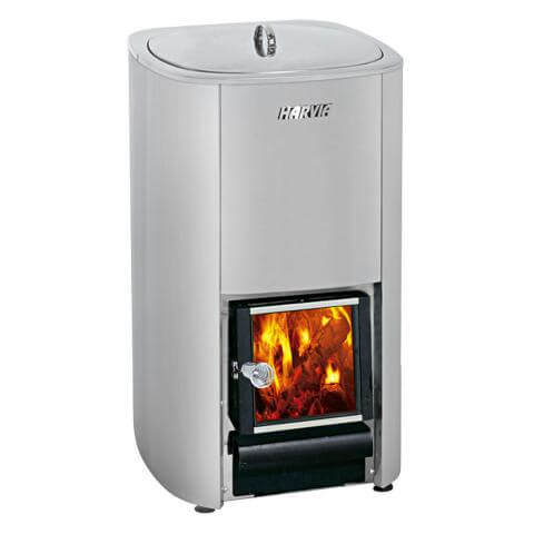 Harvia Cauldron 50 Liter Wood Burning Water Heater | WP500, RecovAthlete