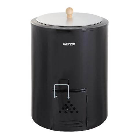 Harvia Cauldron 80 Liter Wood Burning Water Heater | WP800, RecovAthlete
