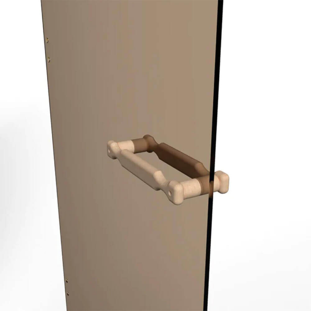 Scandia Full Glass Tinted Sauna Door, view 2, RecovAthlete