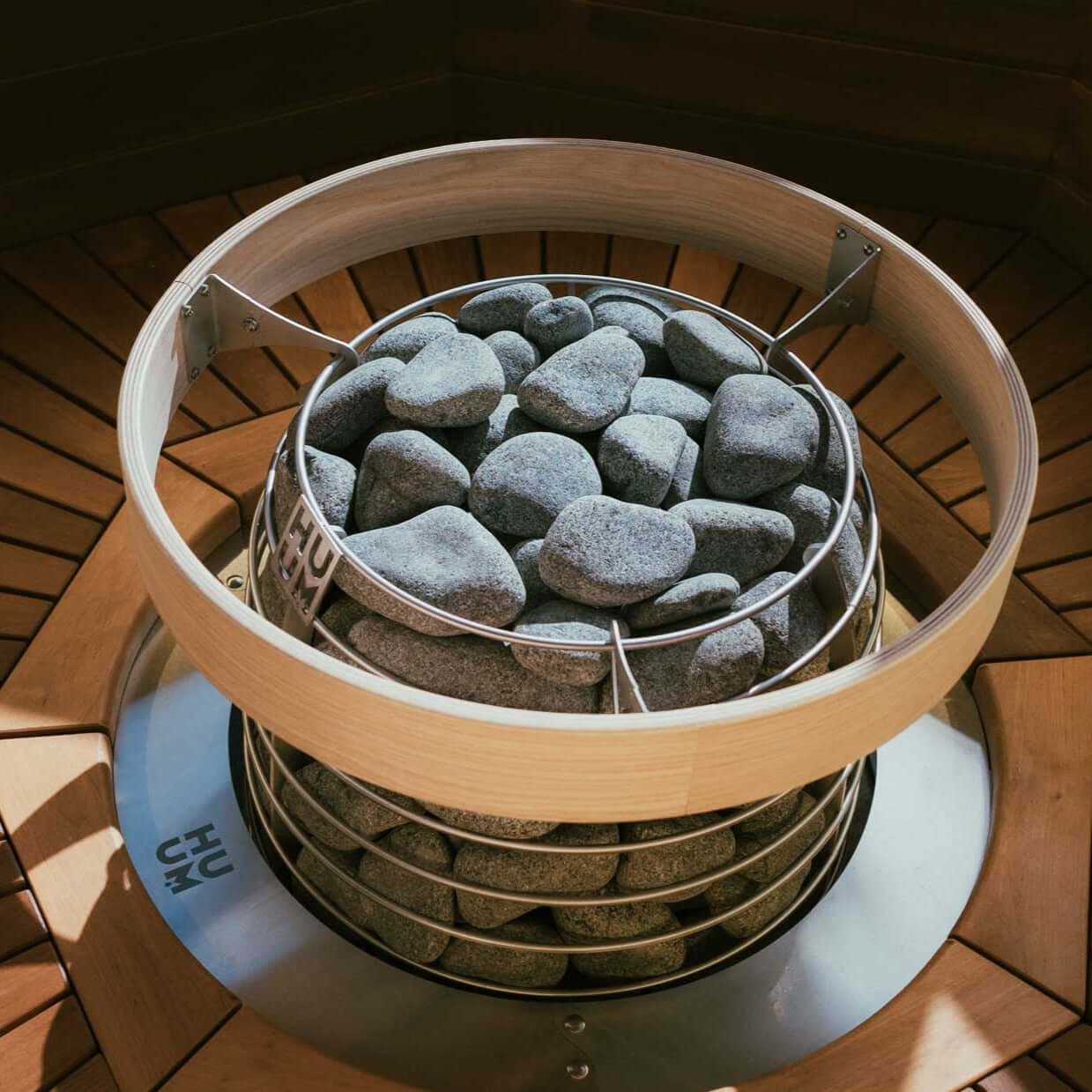 HUUM HIVE Electric Heater Package w/ UKU Wifi Controller and Extension Box and Stones, view 3, RecovAthlete